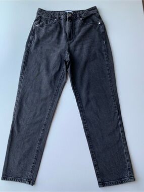 Dynamite Jeans Classic Black High-Waist Straight Leg Jeans size 28